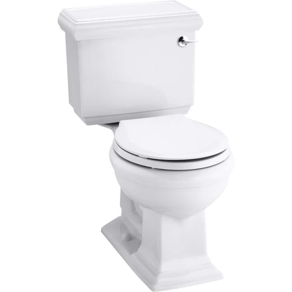 KOHLER Memoirs Classic 128 GPF Single Flush Round Toilet in White