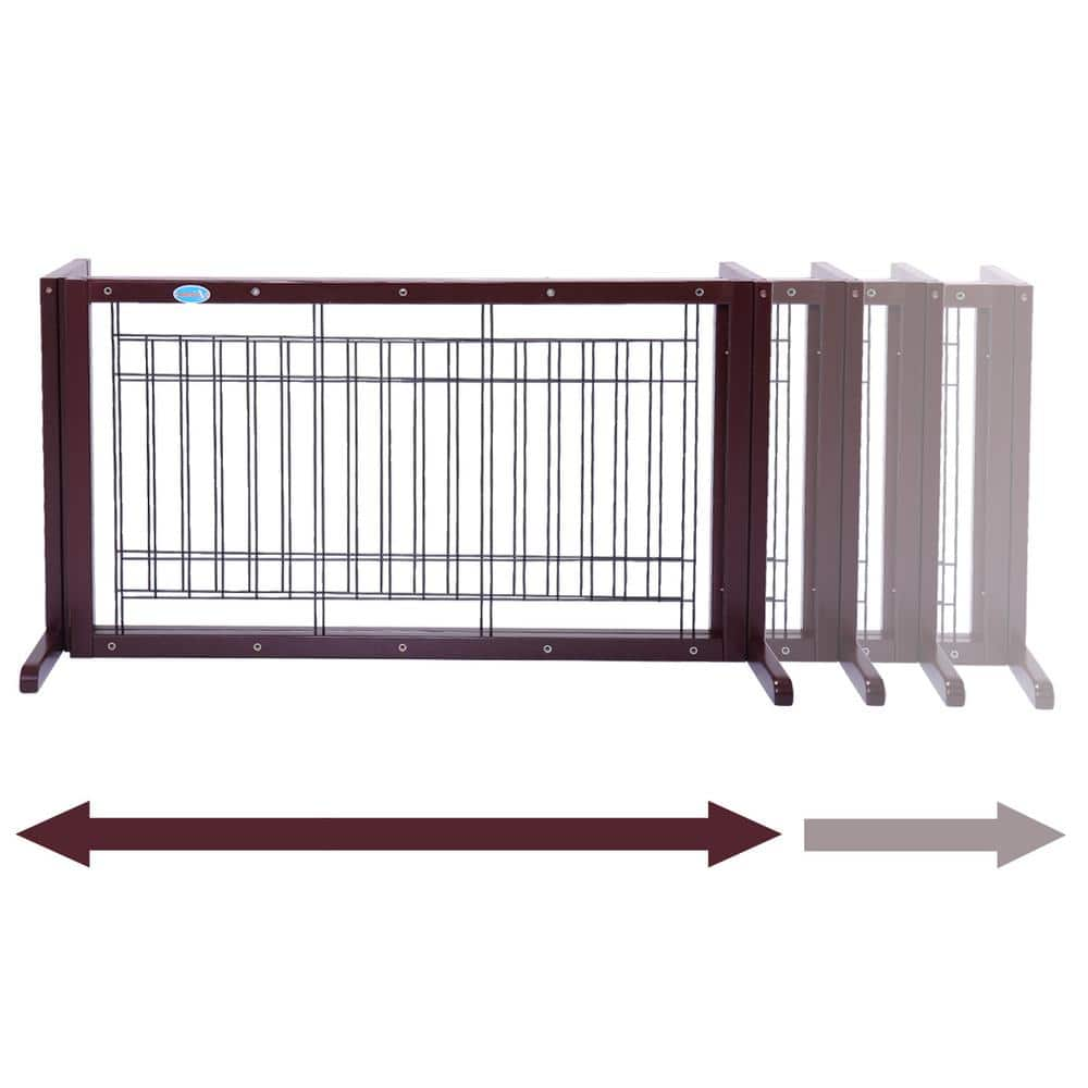 COZIWOW 39 in.W to 71 in.W Dog Gate Indoor Fence CW12H0239