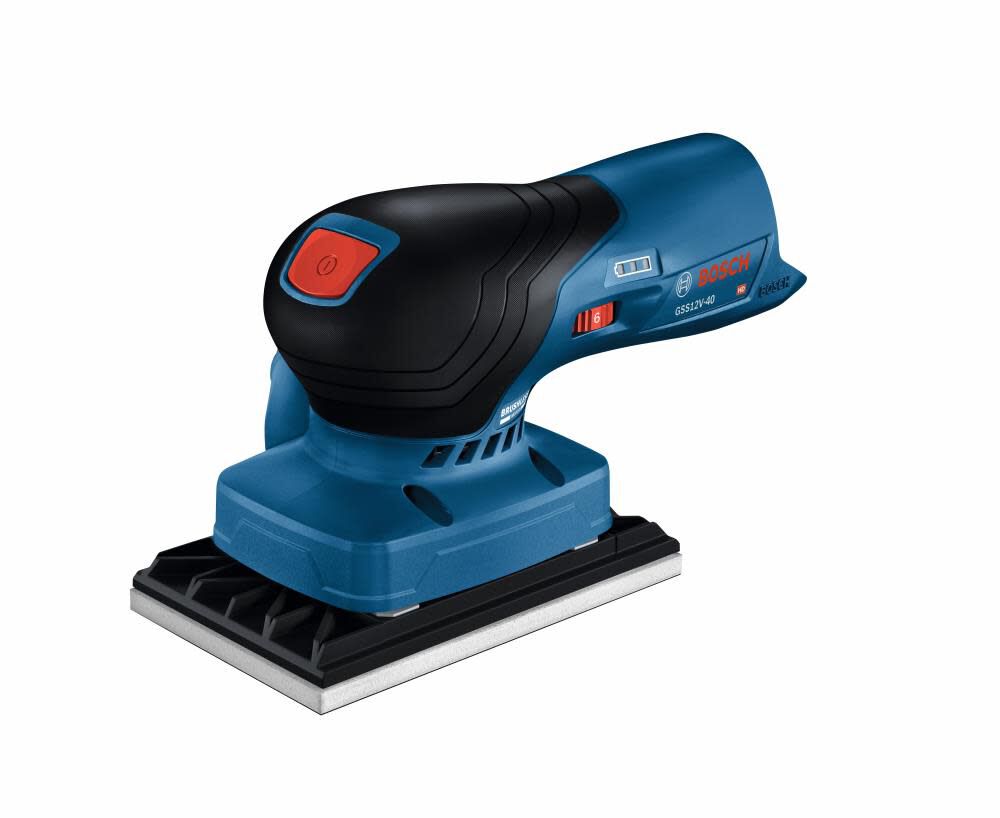 Bosch 12V 1/4 Sheet Orbital Finishing Sander Bare Tool GSS12V-40N from Bosch