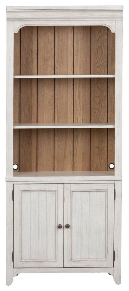 Farmhouse Reimagined Bookcase   Contemporary   Bookcases   by BisonOffice  Houzz