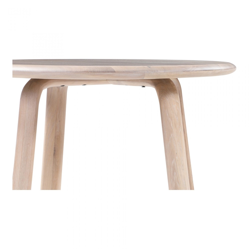 Macari Marg Scandinavian Solid Wood Dining Table