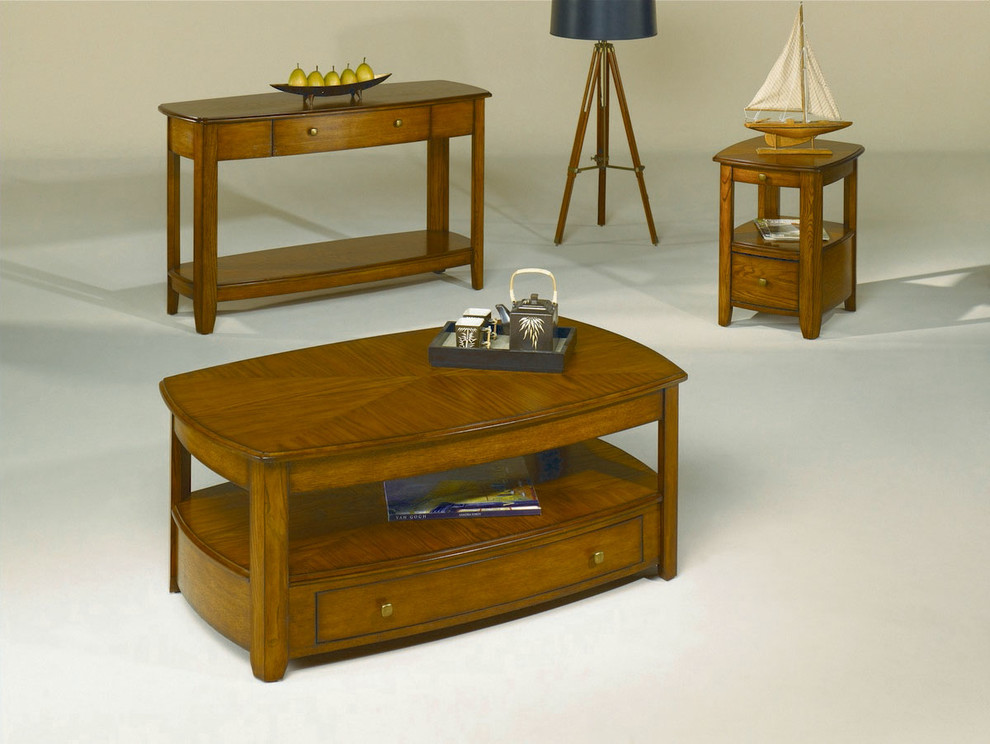 Hammary Primo 3 Piece Coffee Table Set   Traditional   Coffee Table Sets   by Beyond Stores  Houzz