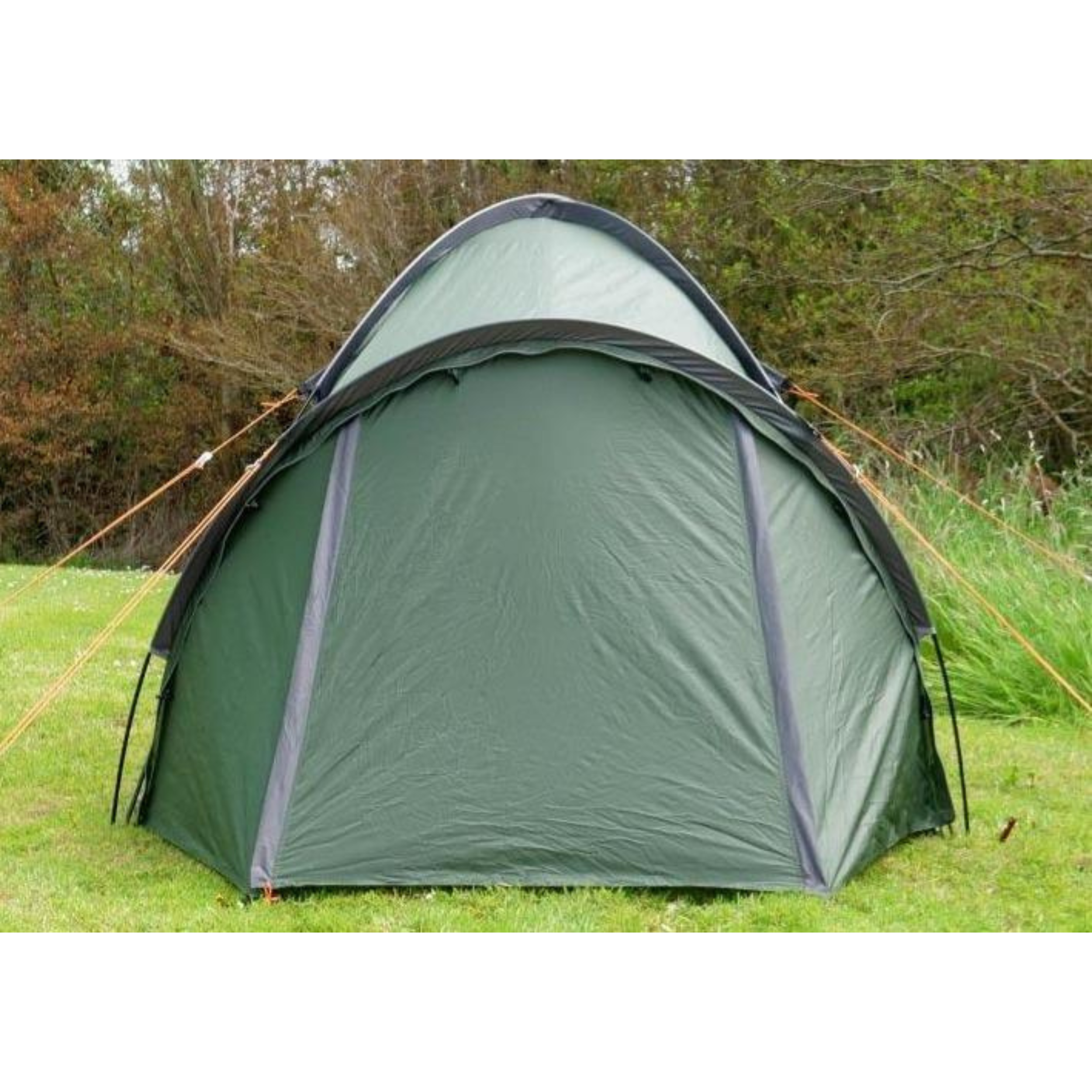 Crua Outdoors Duo - 2-Person Camping or Backpacking Tent， Water Resistant， Easy Set Up， Lightweight， Green