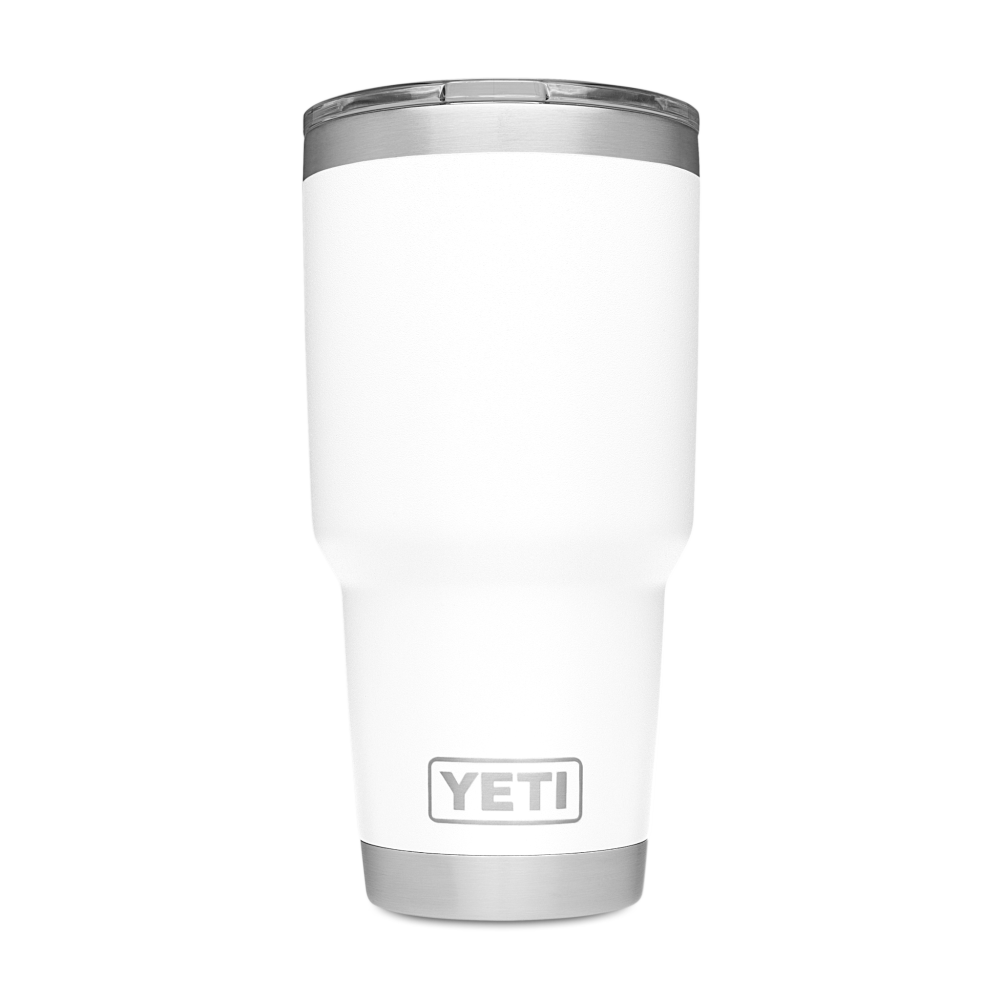 Yeti White 30oz Rambler Tumbler with MagSlider ;