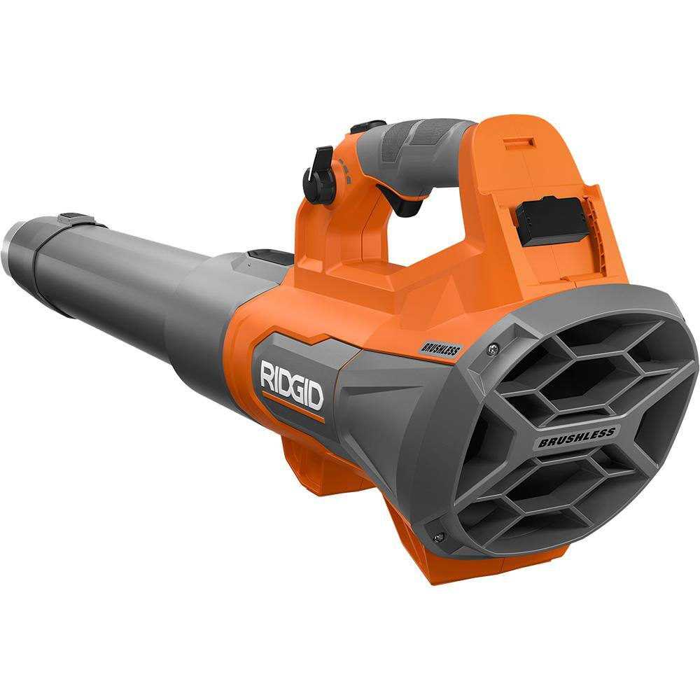 RIDGID 18V Brushless 130 MPH 510 CFM Cordless Battery Leaf Blower (Tool Only) R01601B