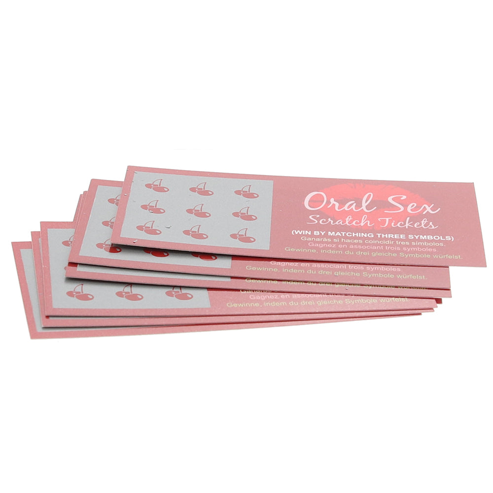 Oral Sex Scratch Tickets