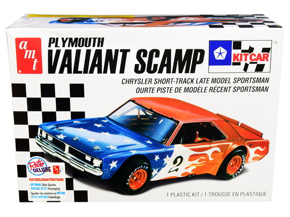 AMT AMT1171M  Skill 2 Model Kit Plymouth Valiant S...