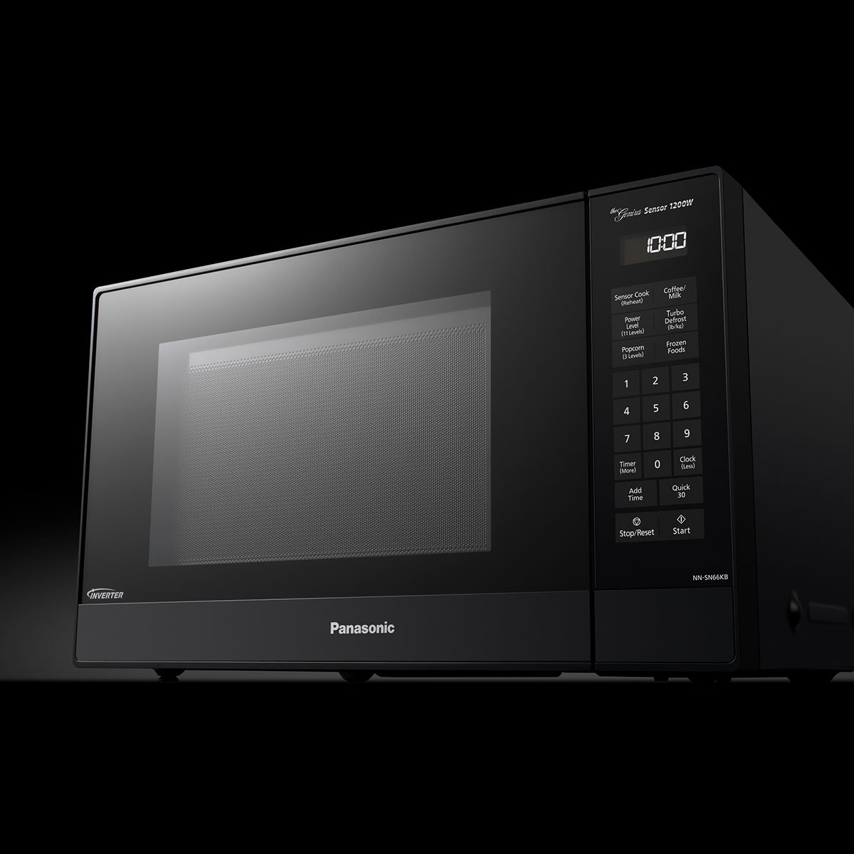 Panasonic 1.2 Cu. Ft. Black Microwave