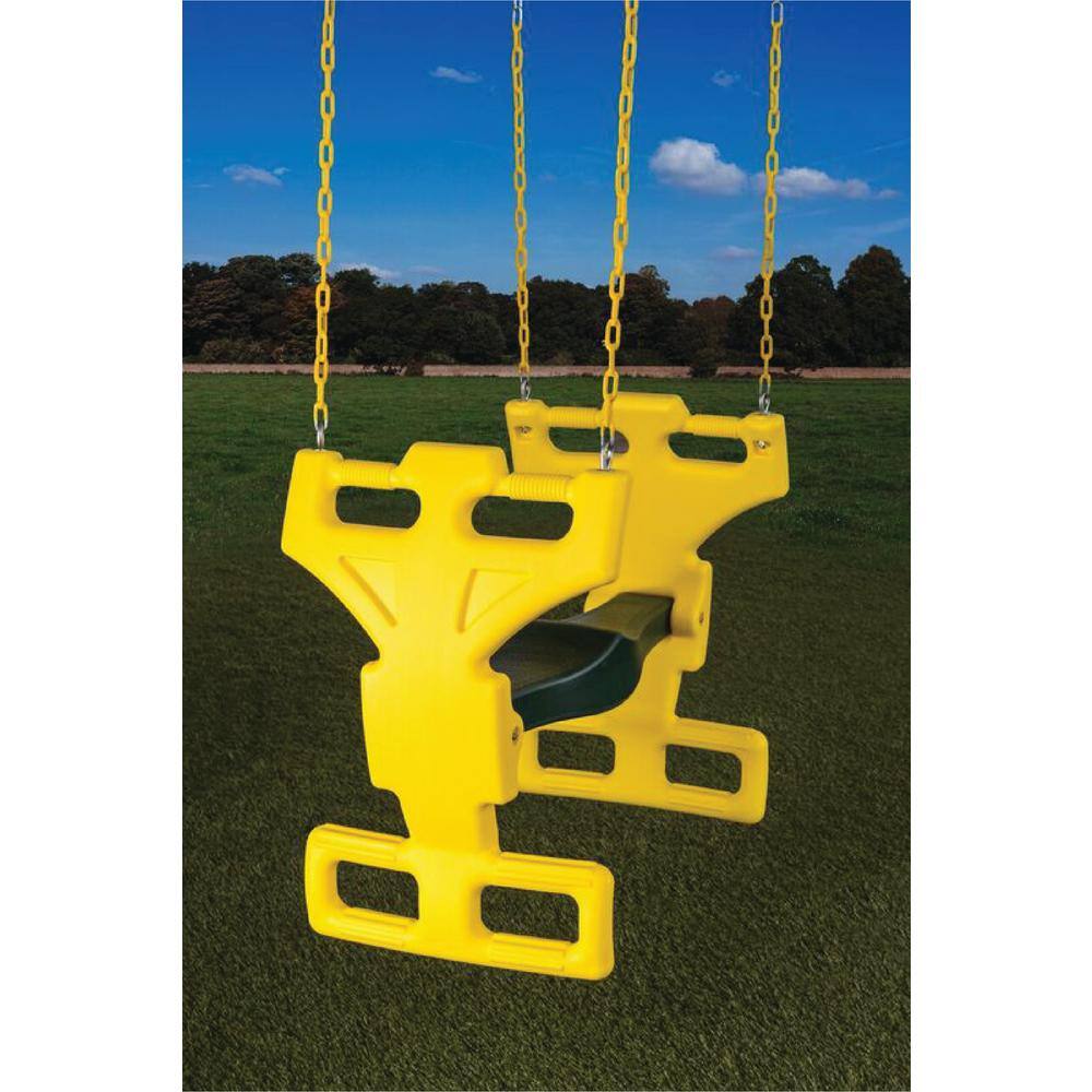 Creative Cedar Designs Multi-Child Playset Glider Swing BP018-GY