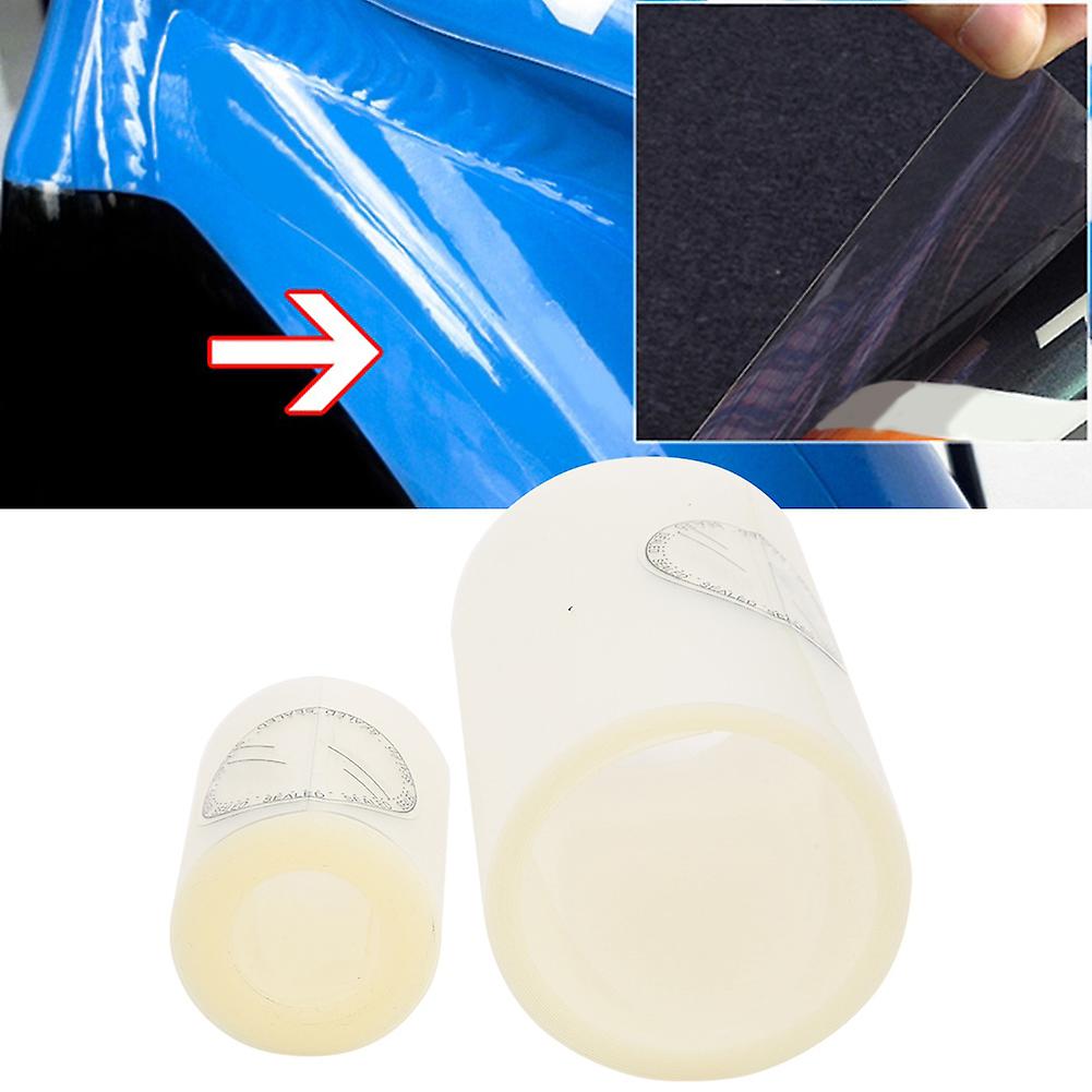 2pcs High Polymer Polyurethane Mountain Bike Frame Transparent Protector Sticker Bicycle Surface Anti-scratch Paster