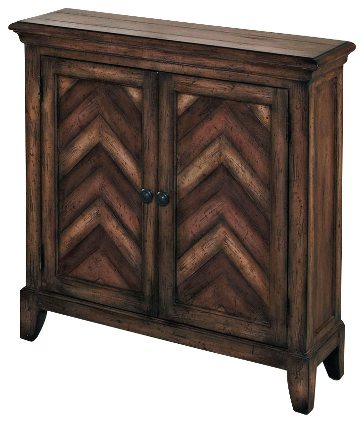 Hammary Hidden Treasures Chevron Chest   Transitional   Accent Chests And Cabinets   by Beyond Stores  Houzz