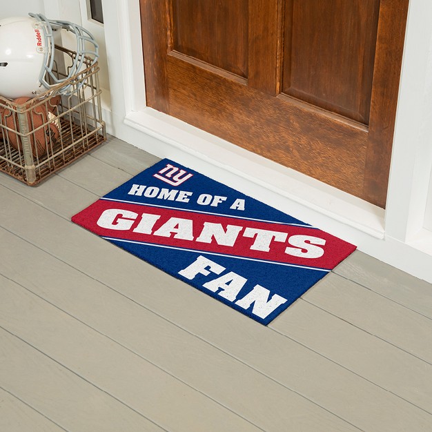 Evergreen New York Giants Pvc Mat Color