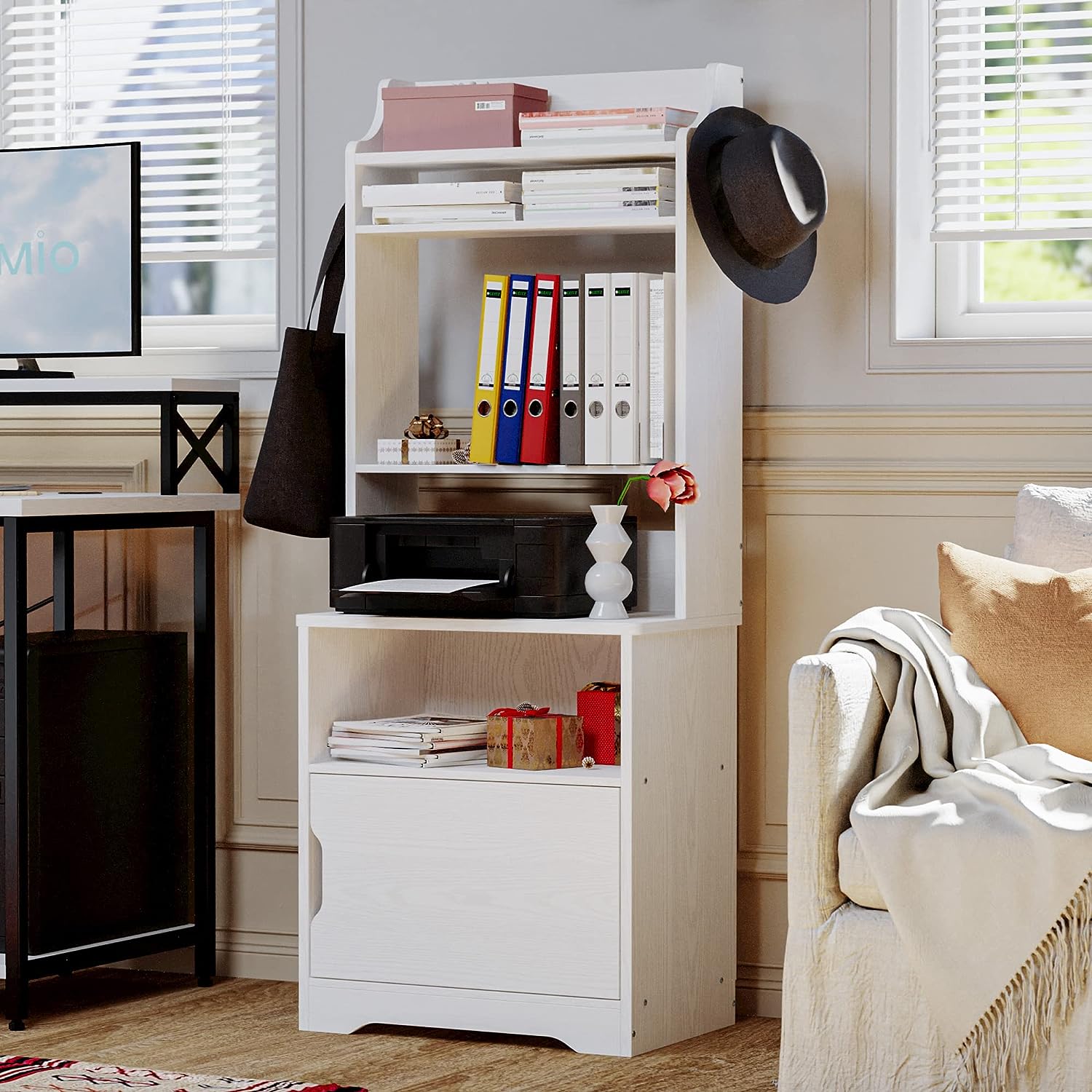 Nightstand with Charging Station, 55