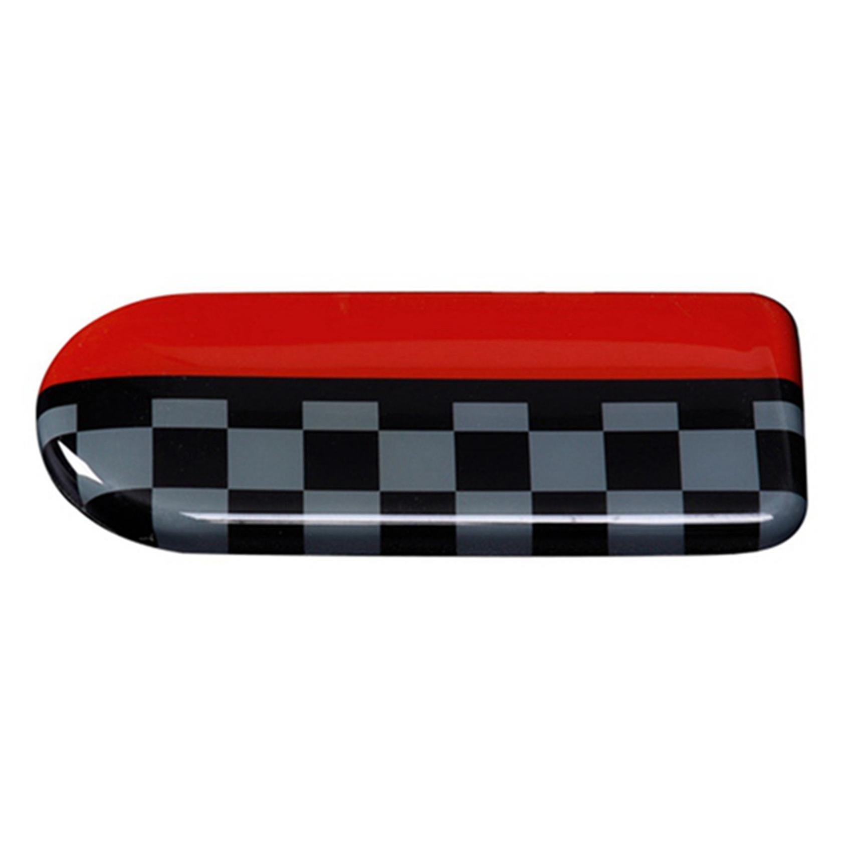 Car Glove Box Handle Storage Box Trim Cover Storage Box Sticker Bowl Cover For S F54 F60 Black Red