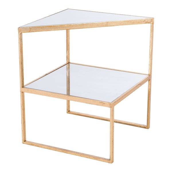 Planes Side Table Gold - 18.3