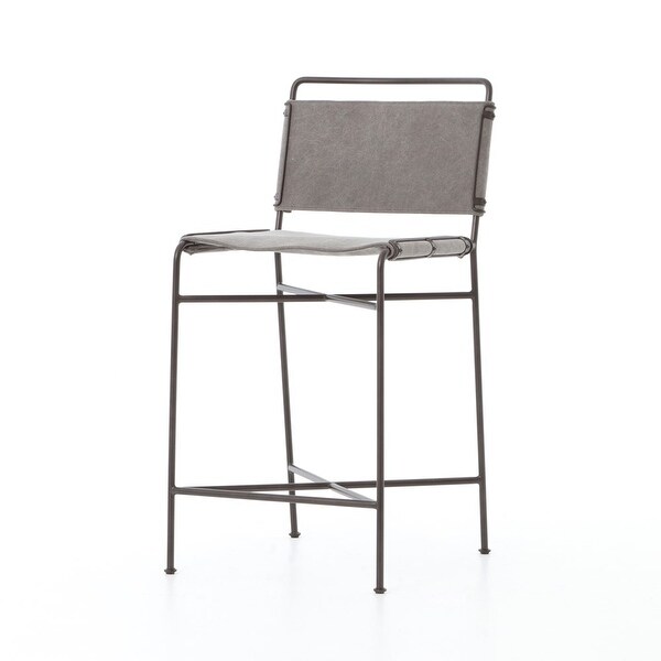 Wharton Counter Stool (Grey)