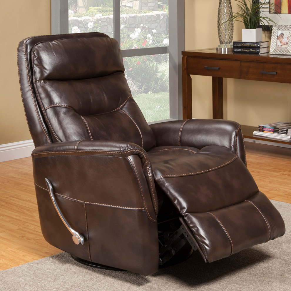 Parker Living Gemini   Swivel Glider Recliner   Traditional   Recliner Chairs   by Parker House  Houzz