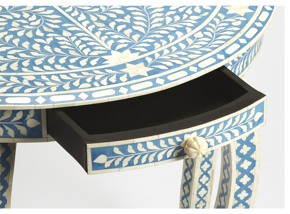 Blue Bone Console Table  Belen Kox   Contemporary   Coffee Tables   by BisonOffice  Houzz