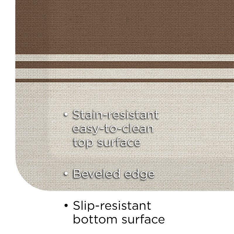 GelPro Designer Comfort Mat Happy Fall Walnut 20x32