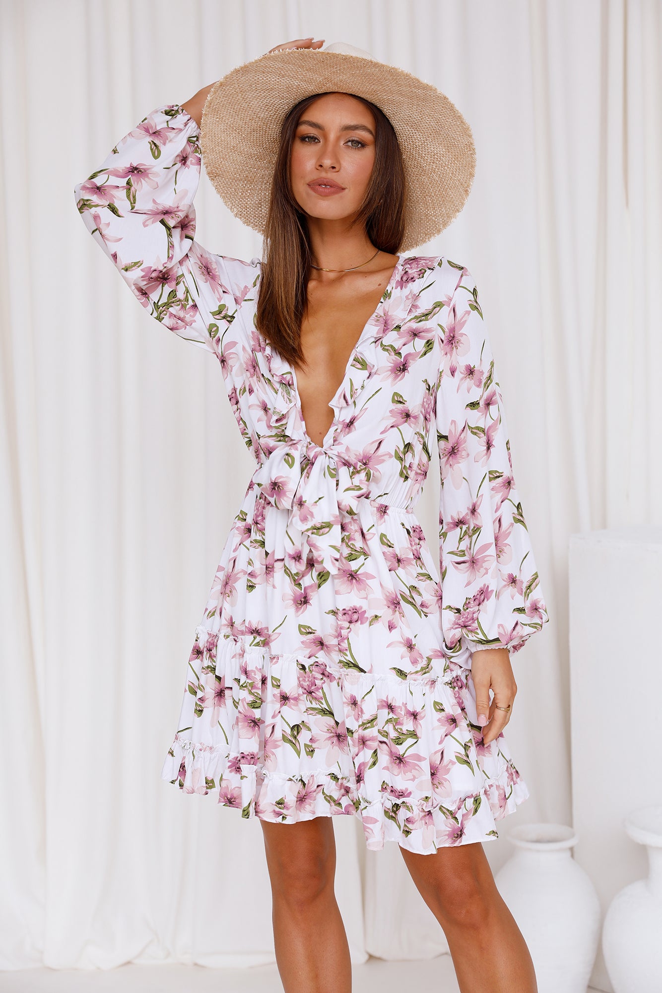 Do It Right Girl Dress Floral