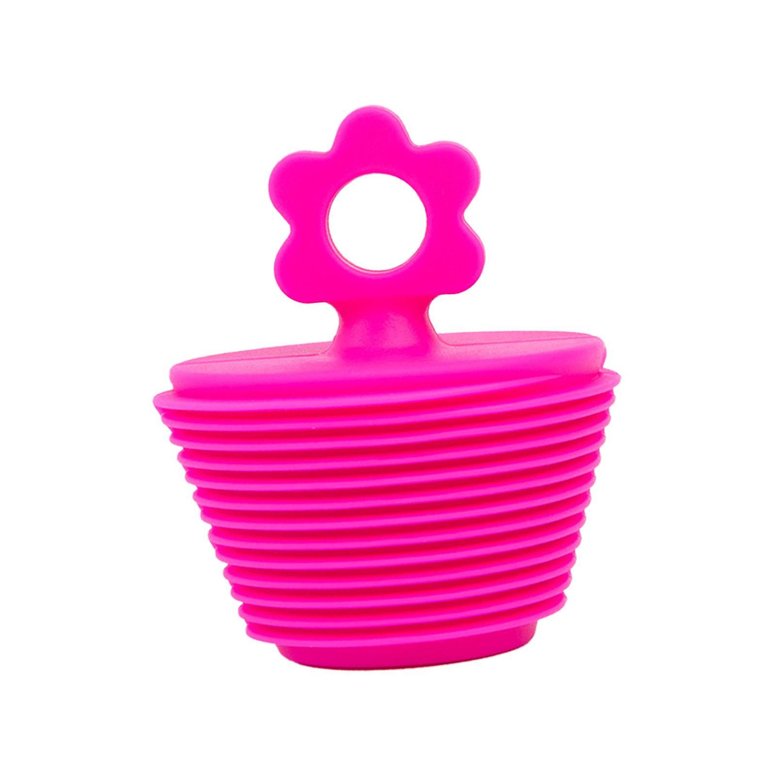 Sink Bathtub Plug Universal Stopper Bathtub Stopper For Shower Bathroom Sink Pink