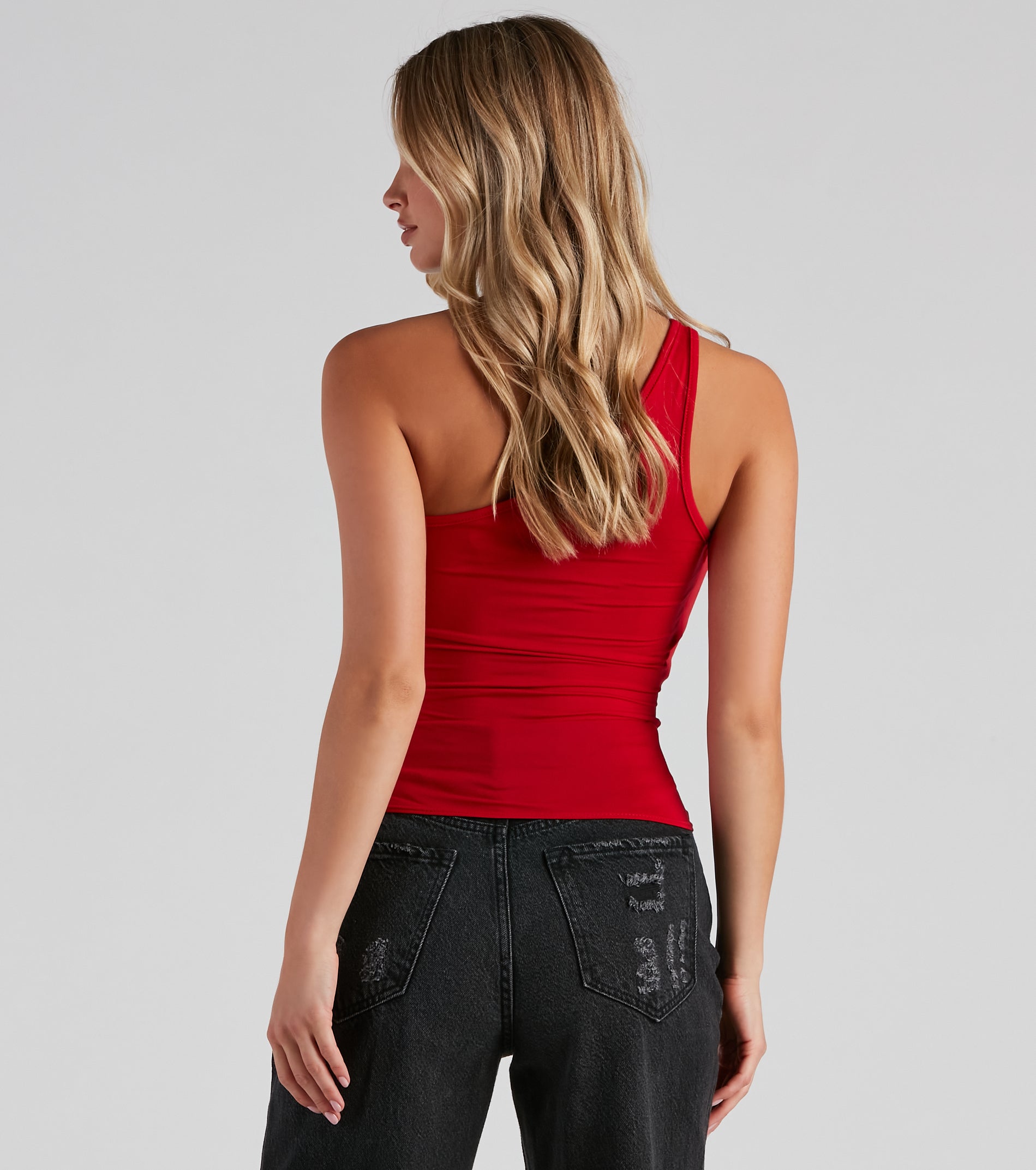 Weekend Vibes One Shoulder Top