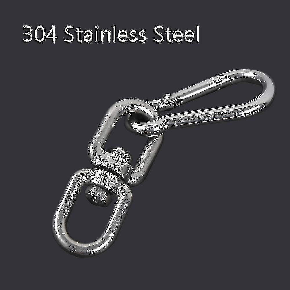 M5 Carabiner 304 Stainless Steel Spring Loaded Firefighter Carabiner