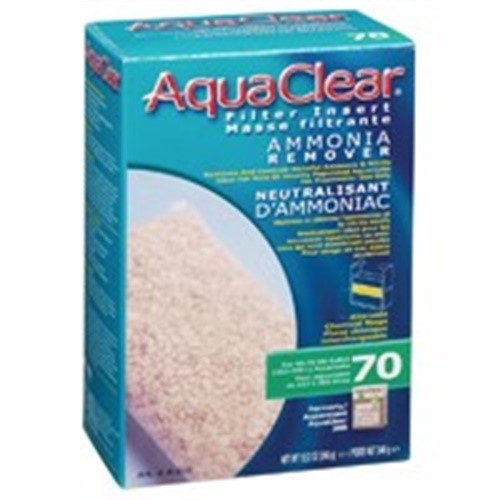 AquaClear 70 Filter Insert Ammonia Remover， 12.2 oz