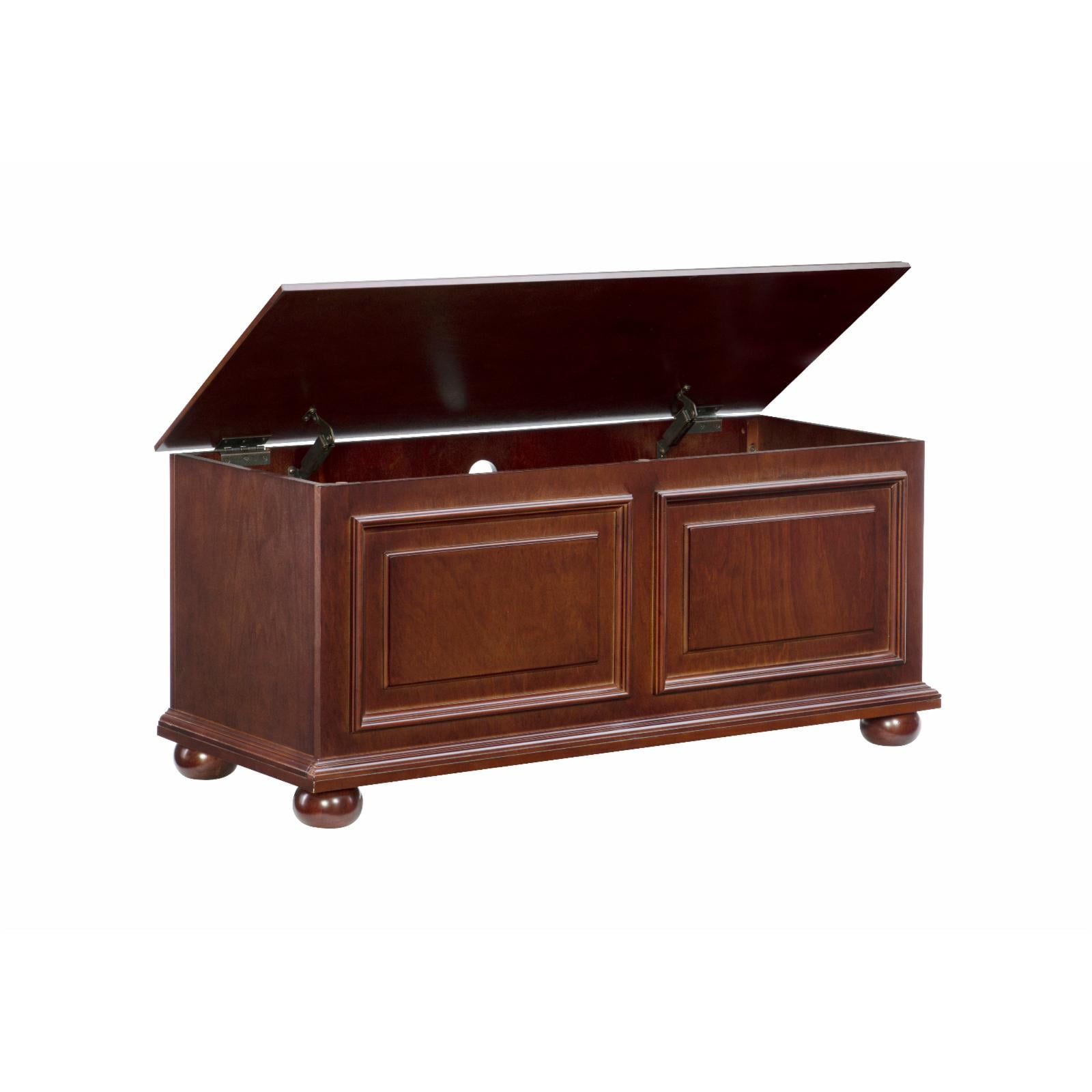 Powell Chadwick Traditional Cedar Storage Chest, Rich Cherry Finish