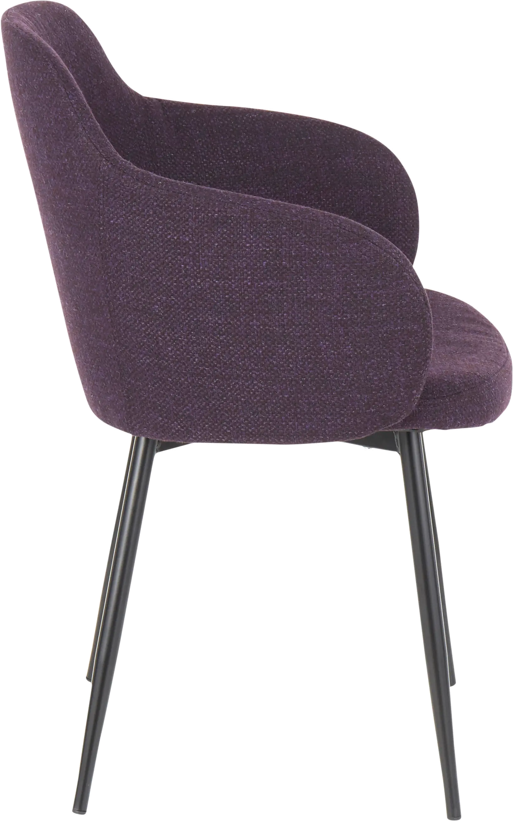 Boyne Purple Upholstered Dining Room Chair