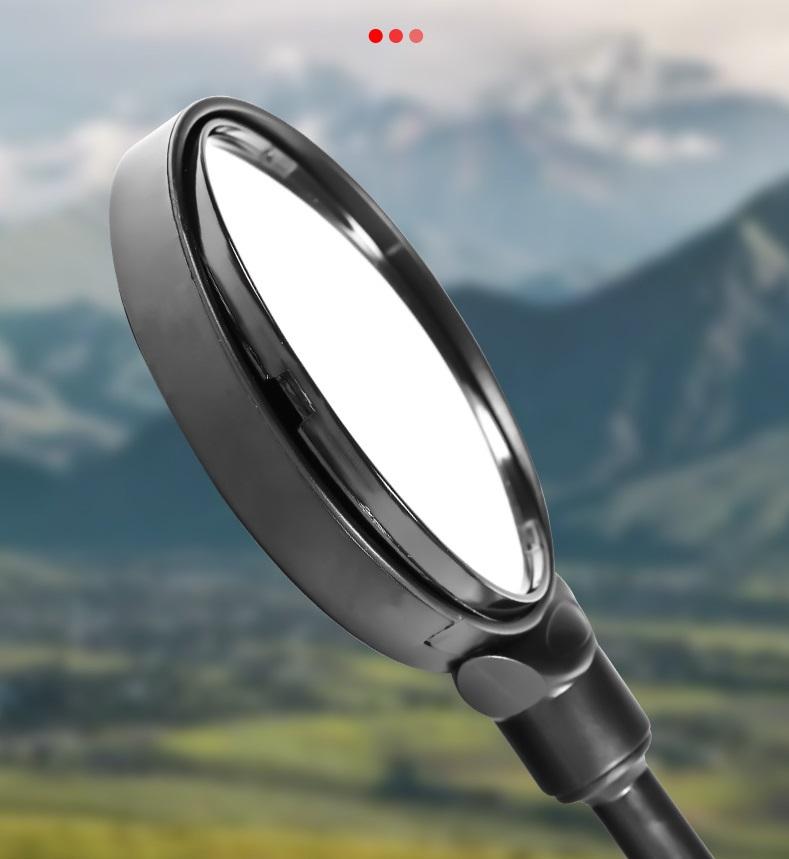 Rainproof Road Bike Mirrors Cycling Adjustable Handlebar Rear Mirror Bicycle Rearview Mirrors