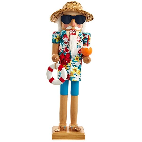 Kurt Adler 15Inch Beach Santa Nutcracker