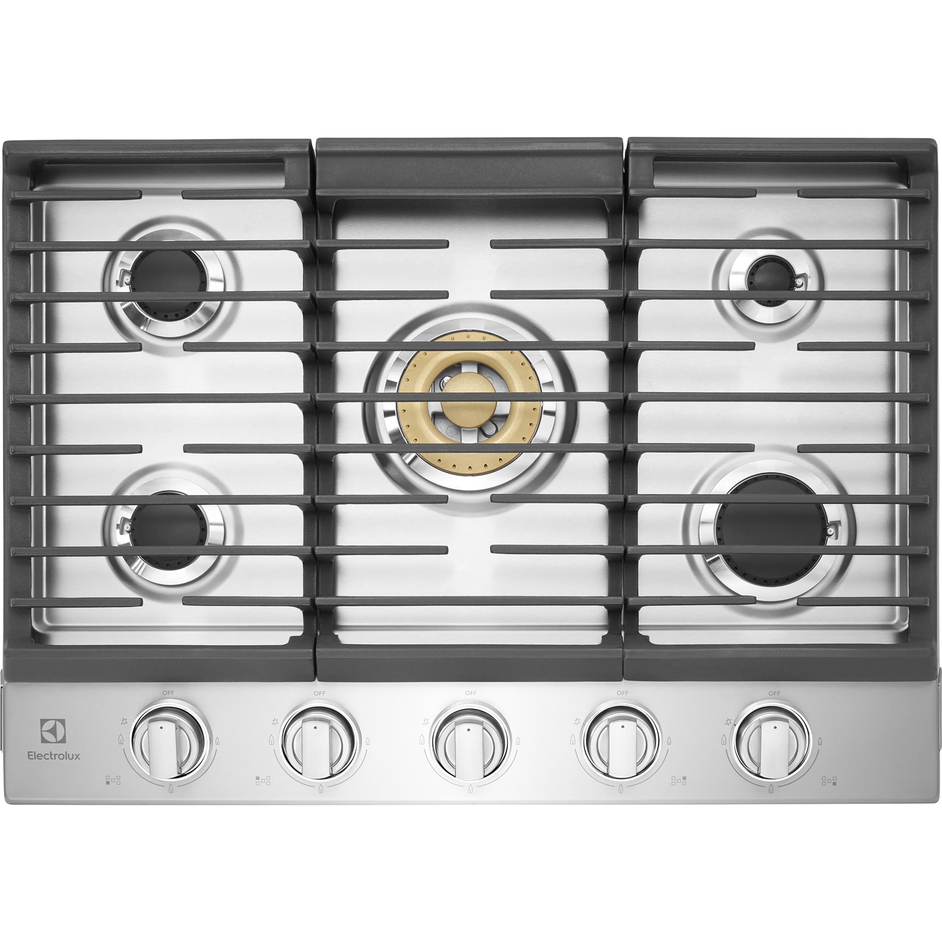 Electrolux 30-inch Built-in Gas Cooktop ECCG3068AS