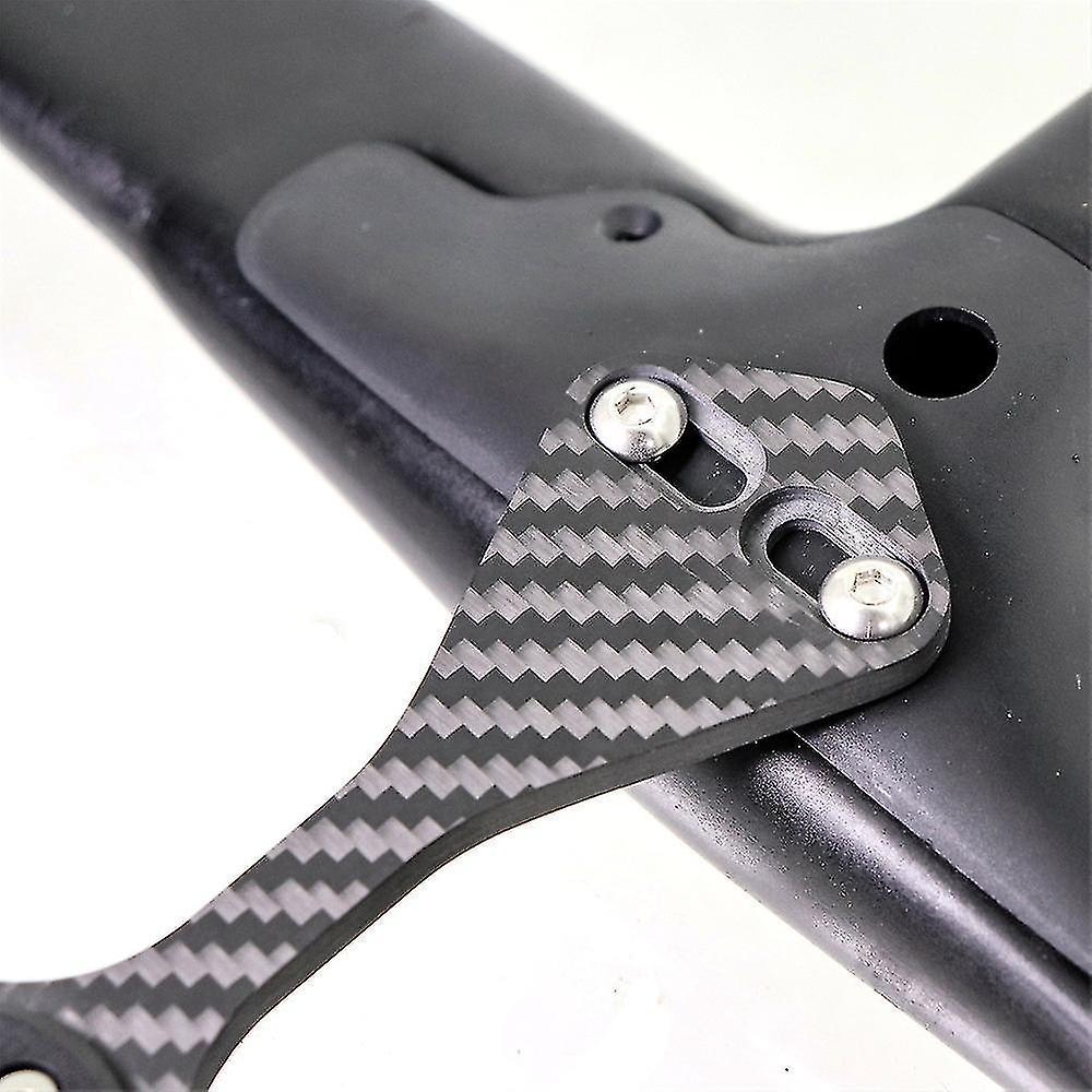 F12 Bike Handlebar Carbon Fiber Computer Mount For Garmin Cateye