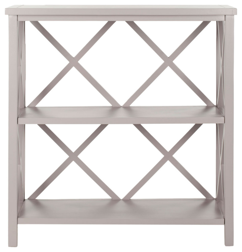 Rocket Open Bookcase Grey   Transitional   Bookcases   by AED Luxury Home Decor  Houzz