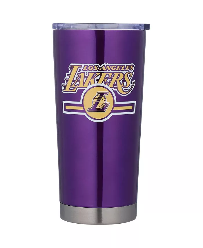 Logo Brands Men's and Women's Los Angeles Lakers 20oz. Letterman Tumbler