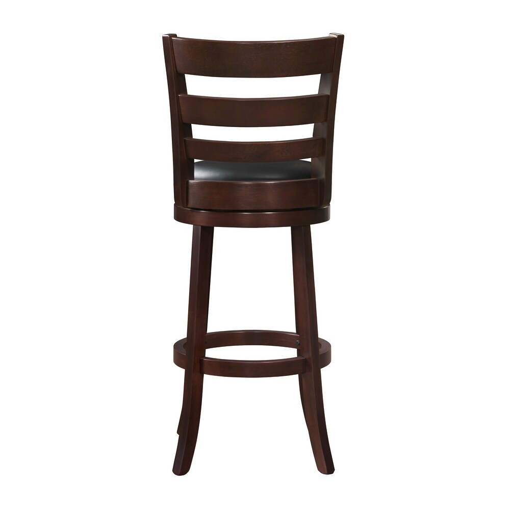 Aris Ladder Back Swivel Barstool