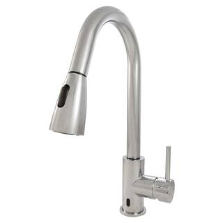 MSI 1.5 in. Centreset Touch Free Sensor Kitchen Faucet without Deckplate in Polished Chrome KTFCR820-811