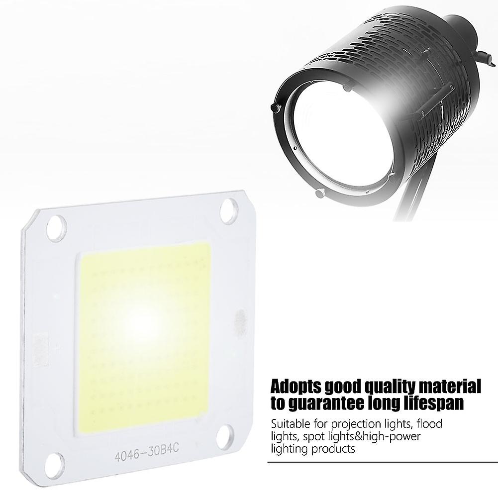 50W Projection Light Source Long lasting Bright COB Integrated LED Light(White 6000-6500K)