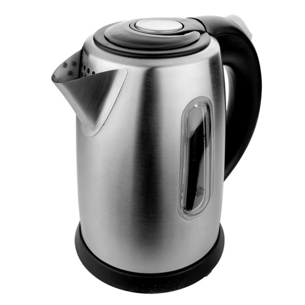 Brentwood 1 Liter Stainless Steel Cordless Electric Kettle In Silver