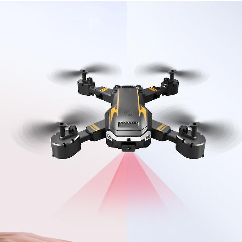 Folding Hd Aerial Photography Dual Camera Rc Drone 1pc Black