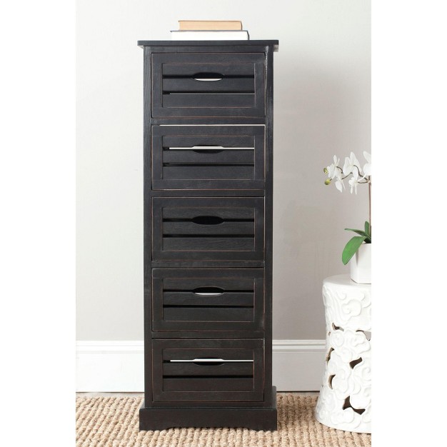 Sarina 5 Drawer Cabinet Safavieh