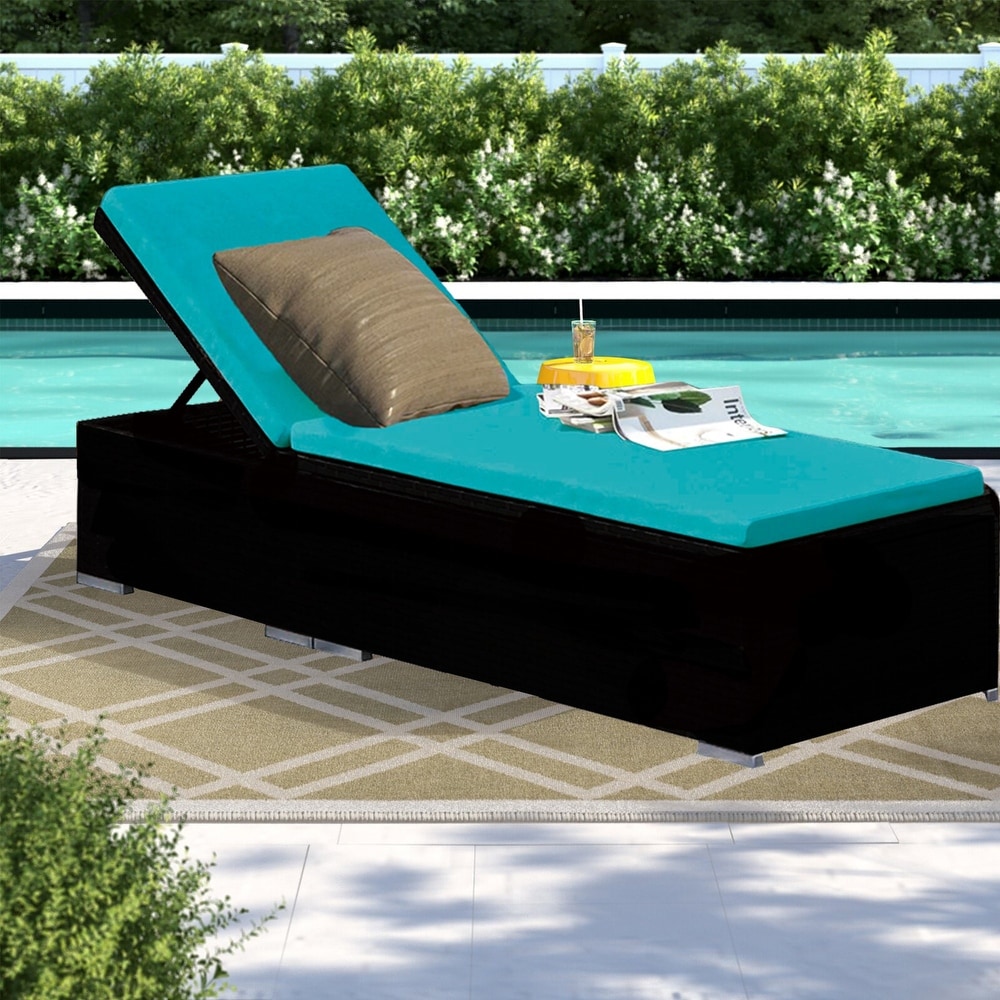 Royalcraft PE Rattan Wicker Outdoor Chaise Lounges