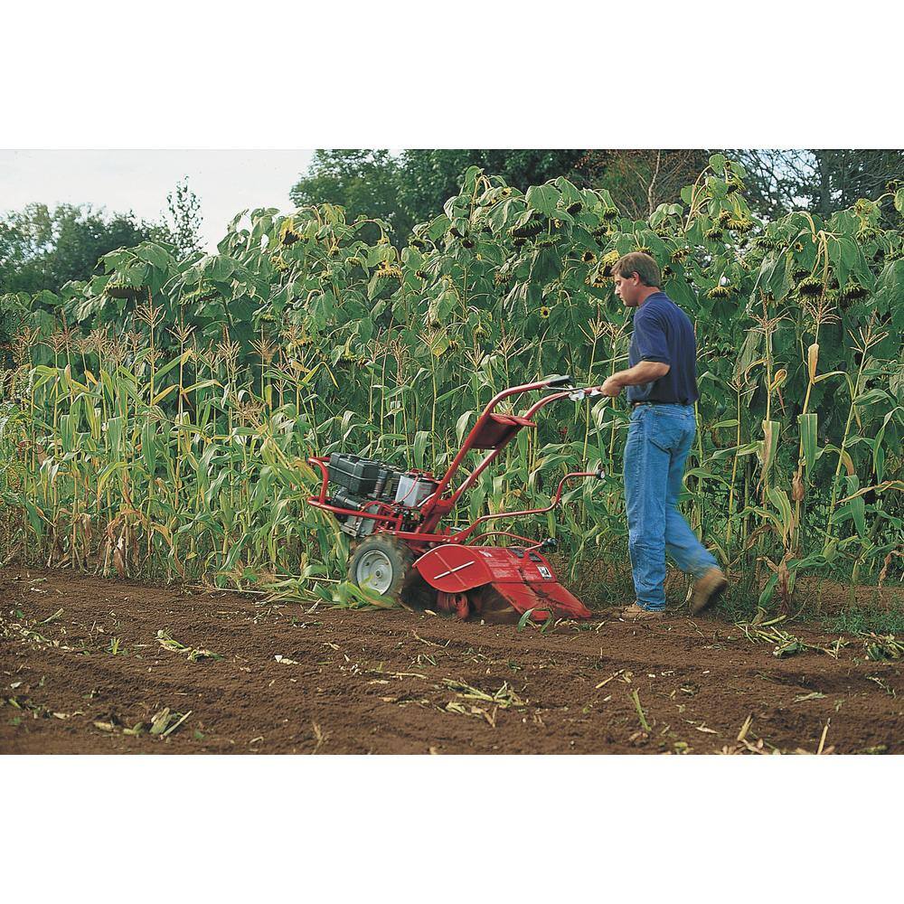 Troy-Bilt Big Red 20 in. 306cc OHV Electric Start Briggs and Stratton Engine Rear Tine Forward Rotating Gas Garden Tiller Big Red FRT