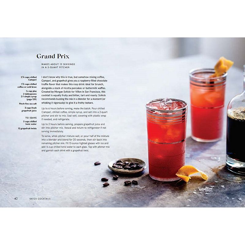 Batch Cocktails Cookbook