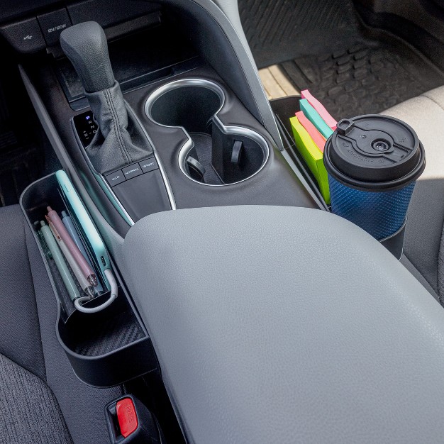 Stalwart Car Seat Gap Filler With Cupholder 2 pk