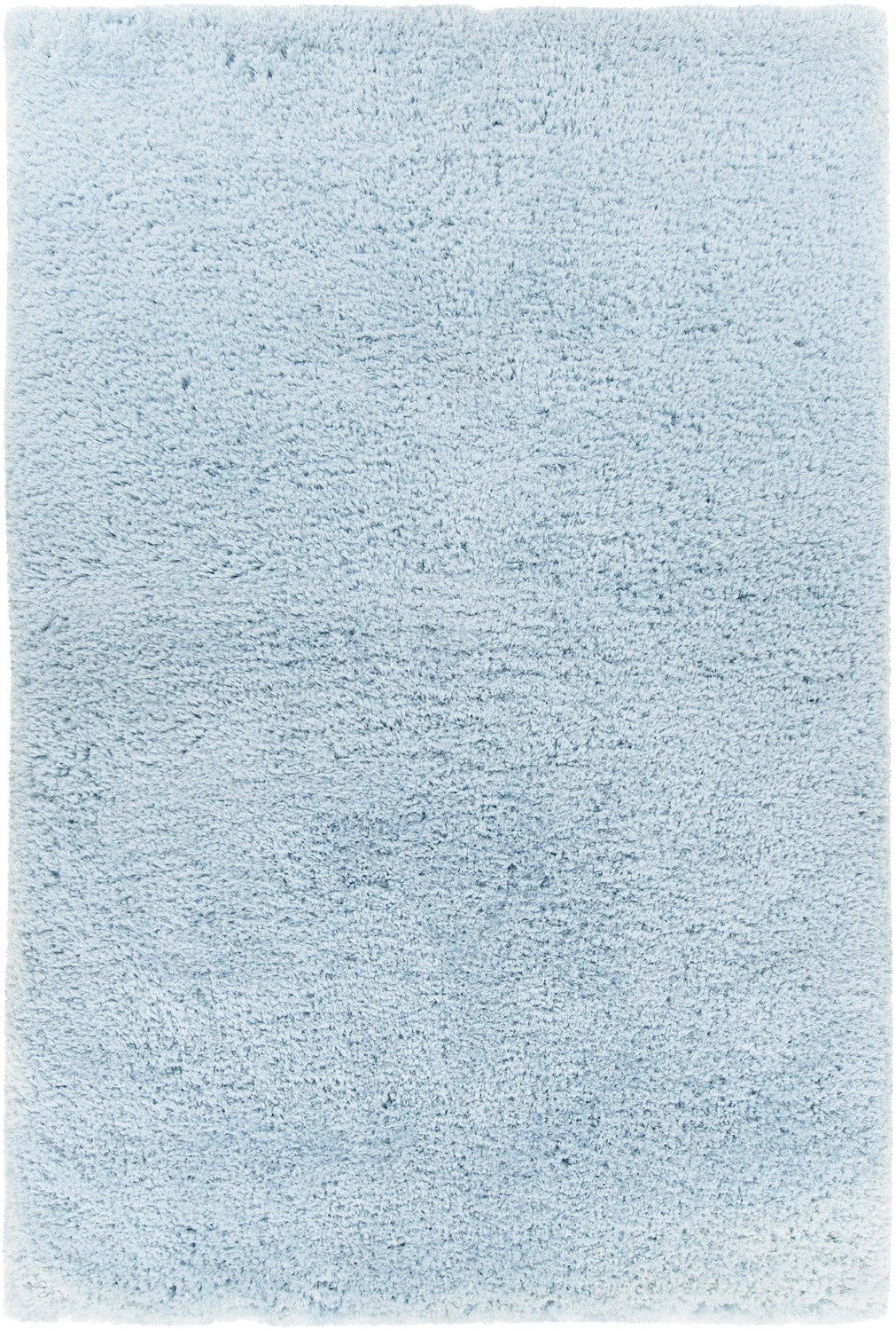 Osim Light Blue Hand Tufted Shag Rug