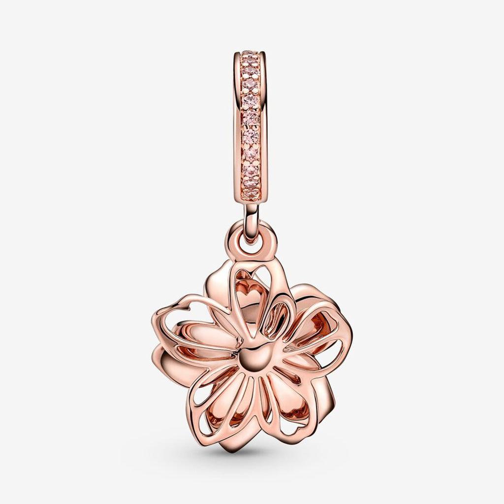 PANDORA  Cherry Blossom Dangle Charm