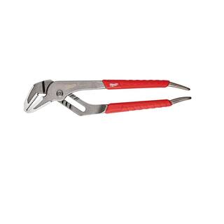 MW 10 in. Straight-Jaw Pliers with Comfort Grip and Reaming Handles 48-22-6310