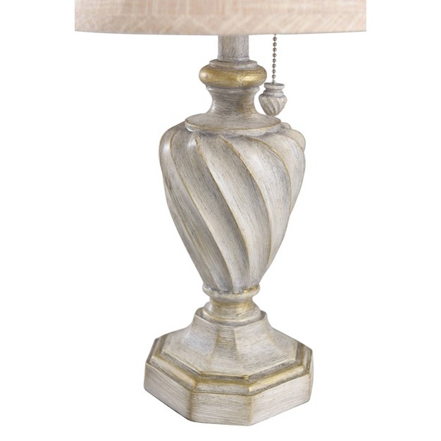 Cameron Table Lamp Antique White Stylecraft